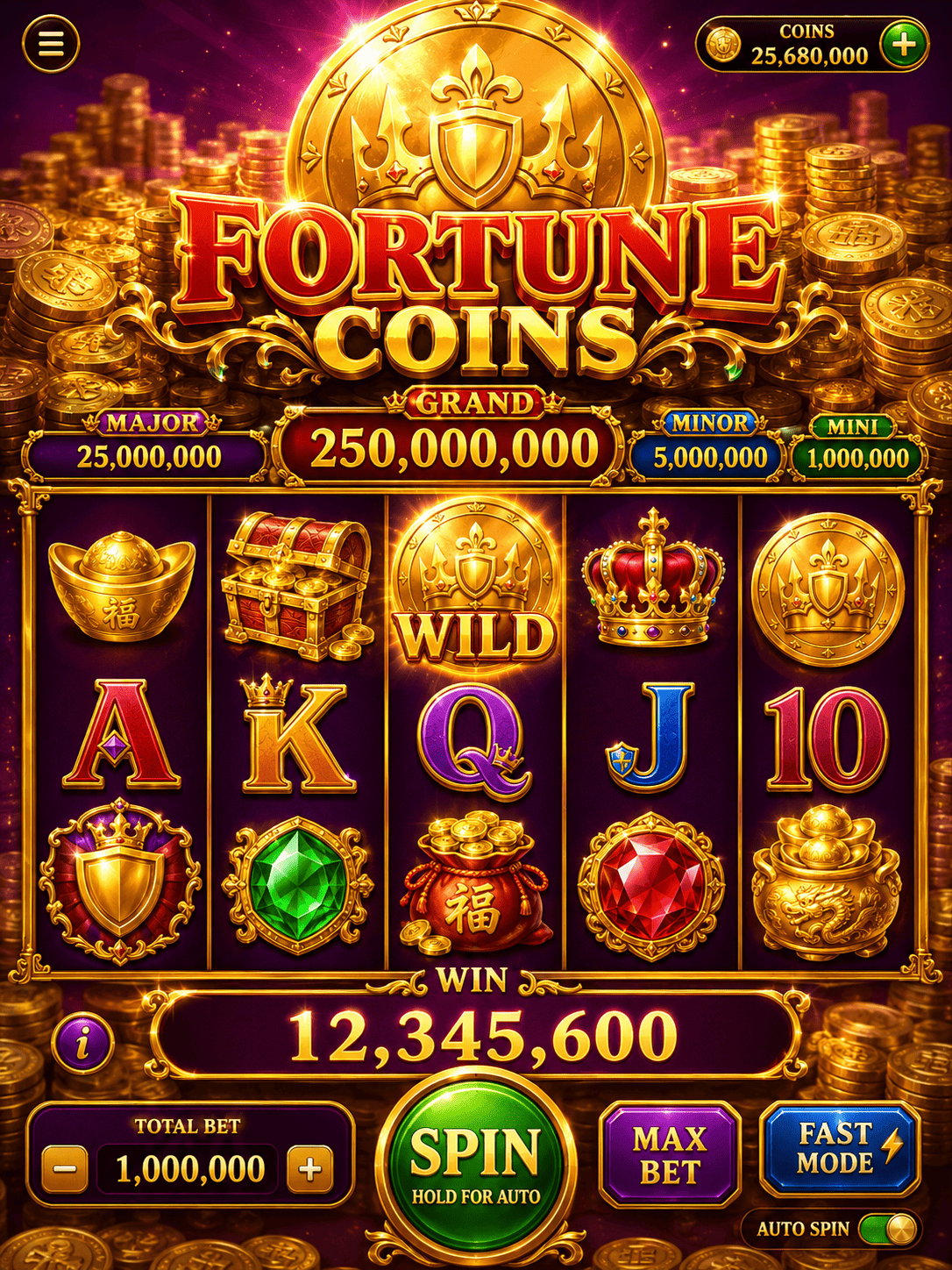 Fortune Coins game preview
